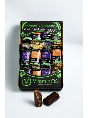 Пастила-ролл "Vitaminos" Арахис, ассорти 0,4 кг. (без сахара и ароматизаторов)