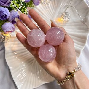 Шар из Розового кварца