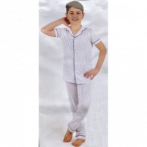 28204-1 Пижама на пуговицах для мальчиков Vitmo
