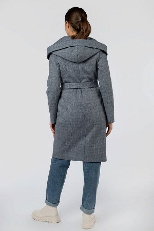 02-3169 Пальто женское утепленное (пояс)