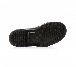 Полуботинки унисекс на шнурках, цвет черный/белый