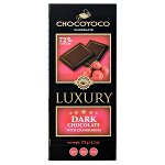 шоколад CHOCOYOCO Dark 72% CRANBERRIES 175 г