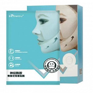 Омолаживающая лифтинг-маска для лица и подбородка с керамидами "SEOMOU"