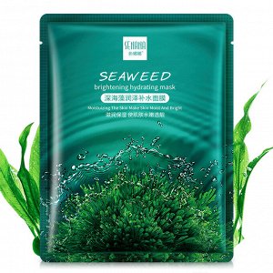 Тканевая маска для лица с морскими водорослями «Senana Deep Seaweed», 25 г