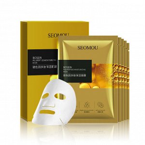 Тканевая маска для лица с полипептидом Bosein "SEOMOU", 25 мл