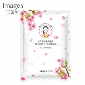 Тканевая маска для лица с экстрактом листьев персика «Images Baby Skin», 25 г