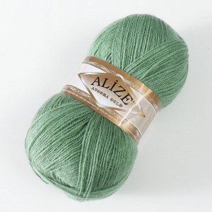 Пряжа для вязания спицами, крючком ALIZE, Angora Gold, 20% шерсть, 80% акрил, 550 м/100 г, (852)