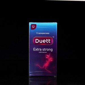 Презервативы DUETT Extra Strong 12 шт