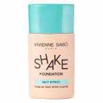 VIVIENNE SABO тональный крем эфект MATT Shakefoundation NEW 02
