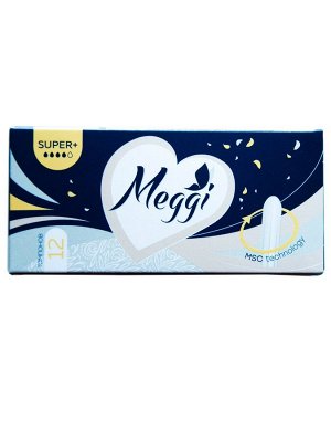 MEG 7383 Тампоны гигиенические  "Meggi" Super + 12