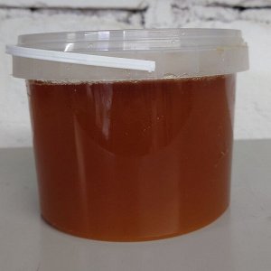 Мед таежный свежий 2022 фасовка 0,8 литра (примерно 1 кг))