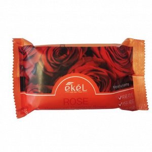 281597 "Ekel" Peeling Soap Rose Косметическое мыло с экстрактом розы 150 гр. 1/120