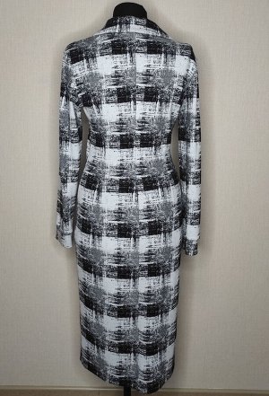 Платье Bazalini 4501 черно-белый