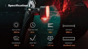 Стоп Сигнал Magicshine SEEMEE 200 V3.0