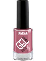 LUXVISAGE, Лак для ногтей GEL finish тон 15 светлый пепельно-розовый, 9 г, Люкс визаж