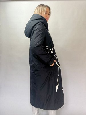 Куртка Чёрный   ПОГ: Размер 42/44 - 62 см; ПОБ: Размер 42/44 - 64 см; Наполнитель: Искусственный; Длина: 112 см
Y firenix, 221-71-1