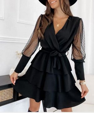 Нарядное платье 40-42-44 размер чёрный и винный цвет