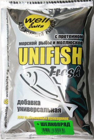 Добавка для прикормок UNIFISH Fresh water 95 гр (шелкопряд)