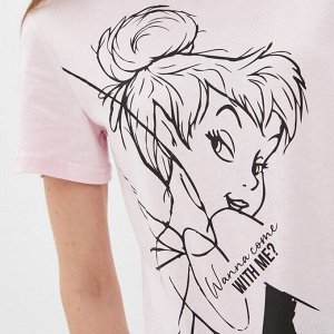 Футболка Tinker Bell Disney, розовая