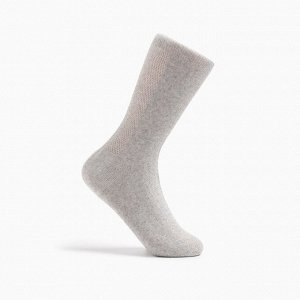 Носки мужские в сетку, цвет светло-серый