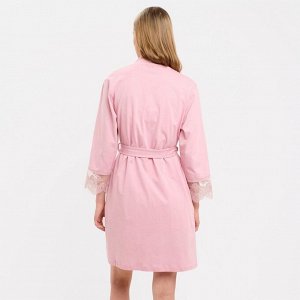 Комплект женский KAFTAN (халат и сорочка), р. 40-42, розовый