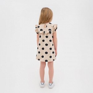 Платье для девочки KAFTAN Kitten 30 (98-104 см), бежевое