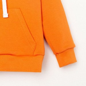 Толстовка детская KAFTAN "Trendy" 28 (86-92), оранжевый