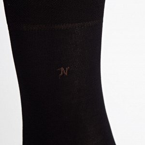 Nature Socks Носки мужские мерсеризованный хлопок демисезонные черного цвета 416