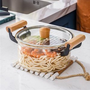 Стеклянная кастрюля Glass Pan 3,5 л