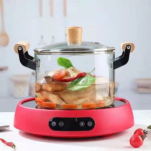 Стеклянная кастрюля Glass Pan / 3,5 л