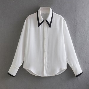 Женская блуза, цвет белый