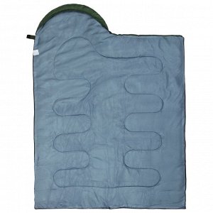 Спальный мешок 185+30 х 80 см, 170Т, водонепроницаемый, до -25