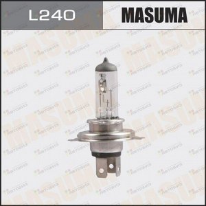 Лампа галогенная Masuma CLEARGLOW H4 12v 60/55W (3000K) L240