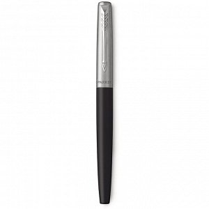 Ручка перьевая Parker Jotter Core F63 Bond Street Black CT M, корпус из нержавеющей стали