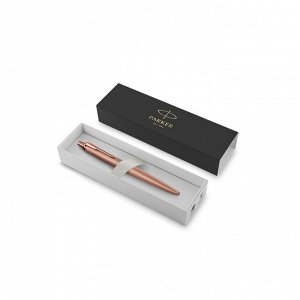 Ручка шариковая Parker Jotter Monochrome XL SE20 Pink Gold PGT М 1.0 мм, корпус из нержавеющей стали, синие чернила