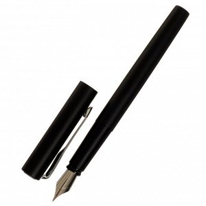 Ручка подарочная перьевая в кожзам футляре ПБ VXL, корпус черный