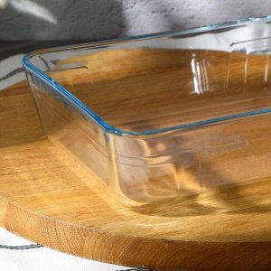 Форма прямоугольная для запекания и выпечки из жаропрочного стекла Cook&amp;Store, 1,5 л, с крышкой