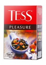 Чай Тесс Pleasure black tea 100г 1/15, шт