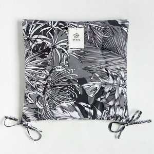 Сидушка на стул Этель Palm leaves 42х42 см, 100% хл, саржа 190 г/м2