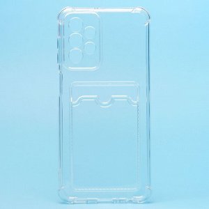 Чехол-накладка - SC278 с картхолдером для &quot;Samsung SM-A235 Galaxy A23 4G&quot; (transparent)