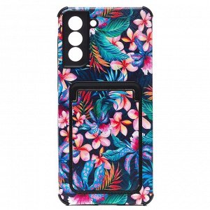 Чехол-накладка - SC284 с картхолдером для "Samsung SM-G996 Galaxy S21+" (007) (multicolor)