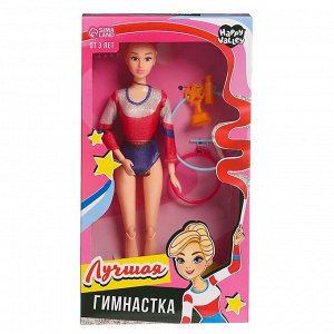 Кукла-модель шарнирная «Лучшая гимнастка» с аксессуарами