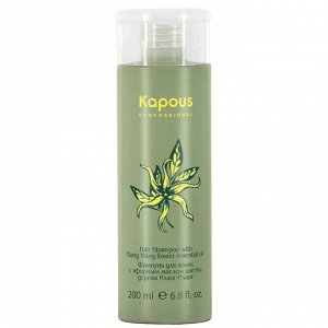Шампунь для волос с эфирным маслом цветка дерева Ylang Ylang Kapous 200 мл