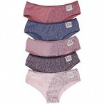 Трусы женские Donella, 5 шт