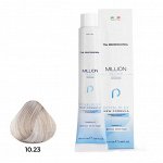 Крем-краска д/в TNL Million Gloss 10.23 Платиновый блонд перламутр. золот. 100мл/Арт-243983/243983