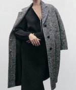 ПАЛЬТО С ЛАЦКАНАМИ арт. 08849185084, серый