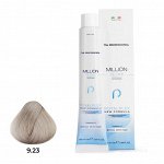 Крем-краска д/в TNL Million Gloss 9.23 Очень светлый блонд перламутр. золот. 100мл/Арт-243976/243976