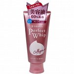 Пенка для умывания с коллагеном делает более увлажнённой кожу Senka Perfect Whip. Collagen in