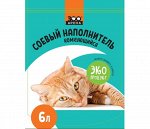 Наполнитель соевый &quot;Зооарена&quot; (Оригинал) 6 л