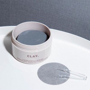 So Natural Матирующие пэды с чёрной глиной (пробник) Black Clay Sebum Pads P-Sample, 2пед/3мл